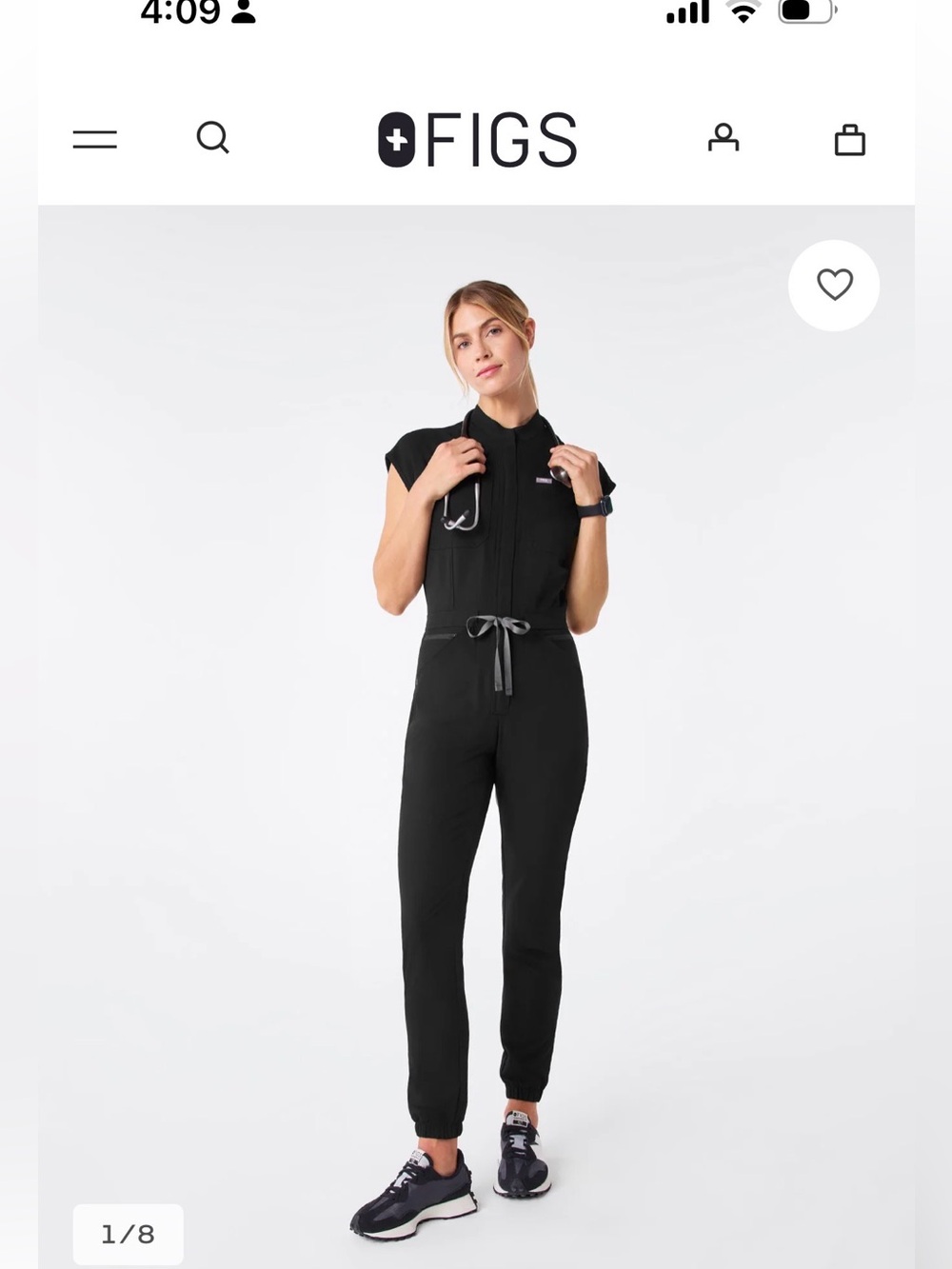 Scrub jumpsuit